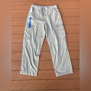 Mens old navy khaki cargo pants size 36 long NWT